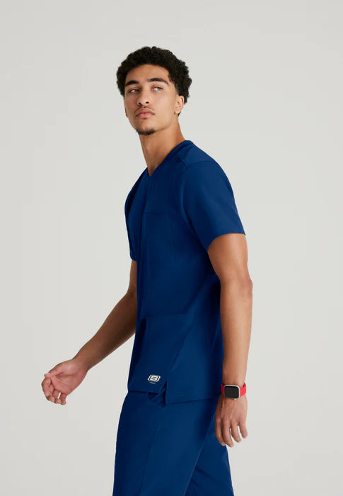 Men's Thesis 3-Pocket Round Neck Scrub Top (SKT193)