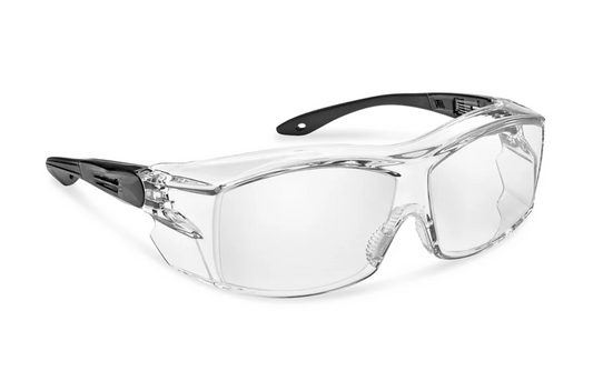 Uline OTG Safety Glasses - Clear Lens