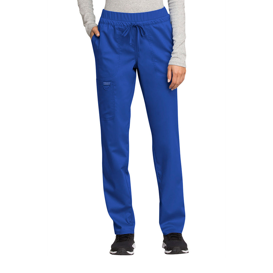 Women's Mid Rise Tapered Leg Drawstring Pant
