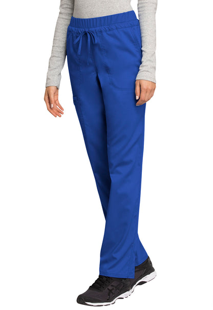 Women's Mid Rise Tapered Leg Drawstring Pant