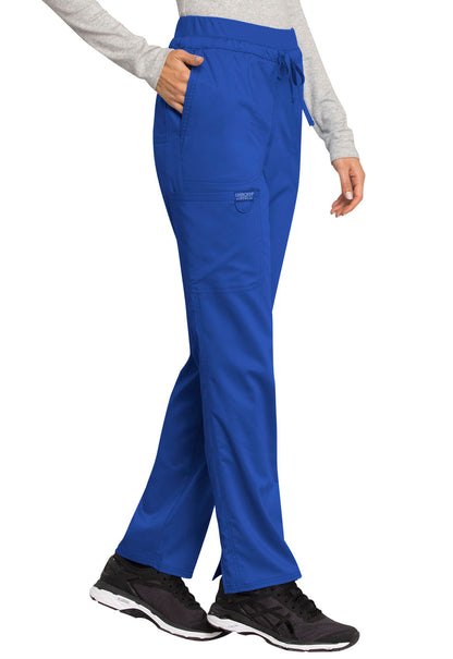 Women's Mid Rise Tapered Leg Drawstring Pant