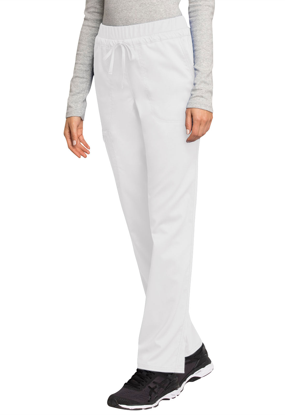 Women's Mid Rise Tapered Leg Drawstring Pant