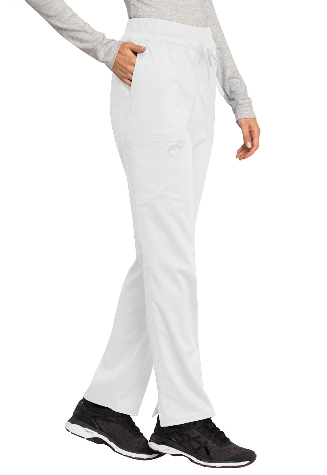 Women's Mid Rise Tapered Leg Drawstring Pant