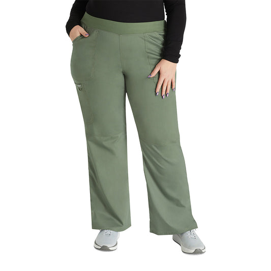 Women's Mid Rise Straight Leg Pull-on Pant