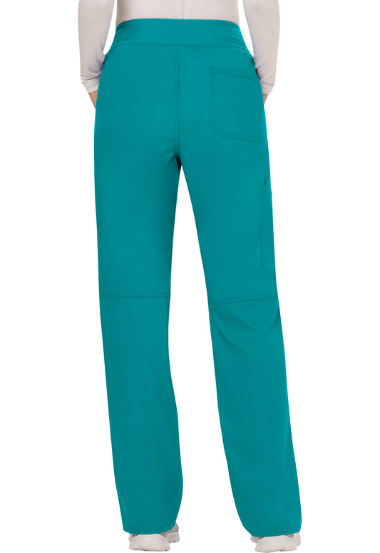 Women's Mid Rise Straight Leg Pull-on Pant Petite