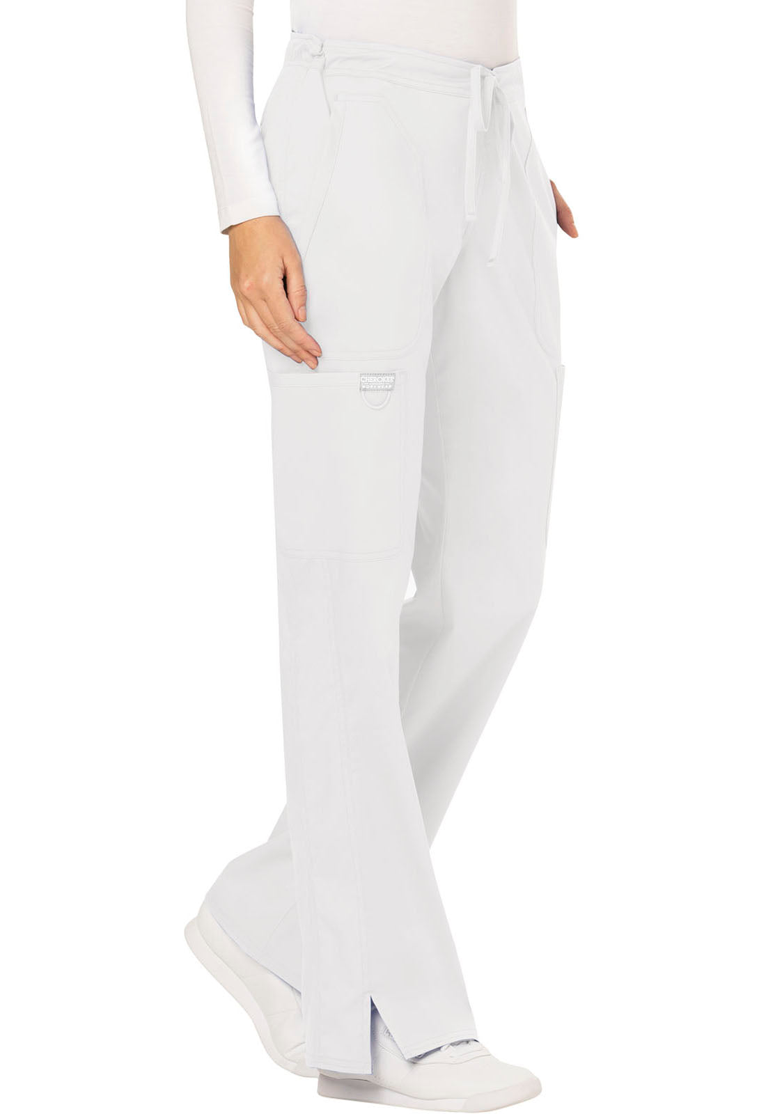 Women's Mid Rise Moderate Flare Drawstring Pant
