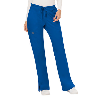 Women's Mid Rise Moderate Flare Drawstring Pant
