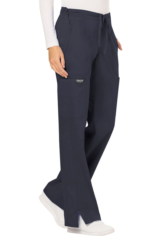 Women's Mid Rise Moderate Flare Drawstring Pant Regular