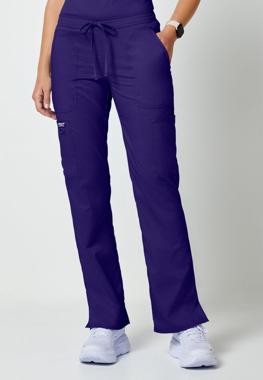Women's Mid Rise Moderate Flare Drawstring Pant Regular (WW120)