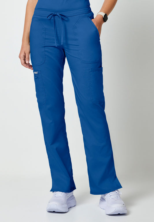 Women's Mid Rise Moderate Flare Drawstring Pant Regular (WW120)