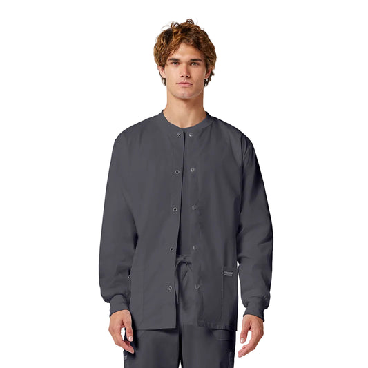 Unisex Ultra Soft 3-Pocket Snap-Front Jacket WW360