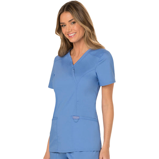 Women's 3 Pocket Mock Wrap Top WW610
