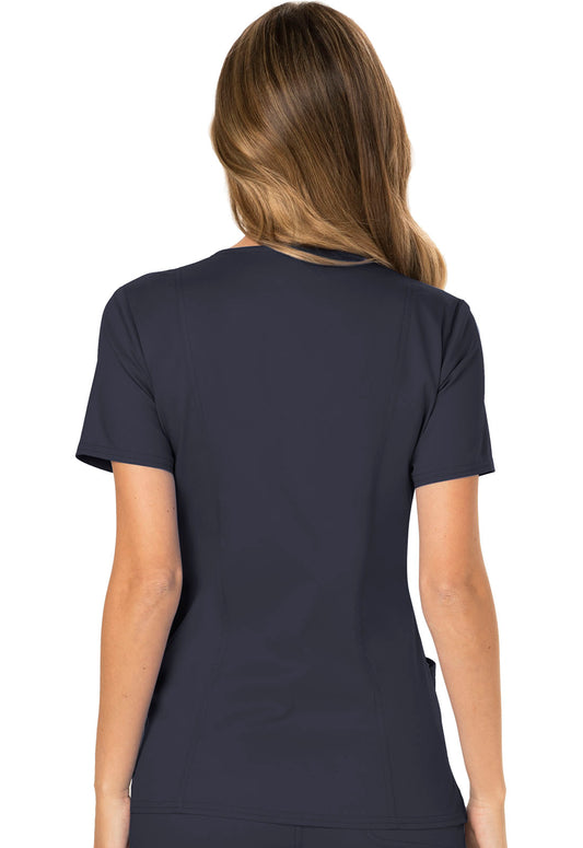 Women's 3 Pocket Mock Wrap Top (WW610)