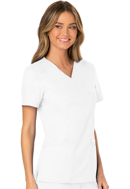Women's 3 Pocket Mock Wrap Top