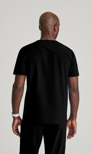 Men's Velocity 2 Pocket Ribbed V-Neck Top