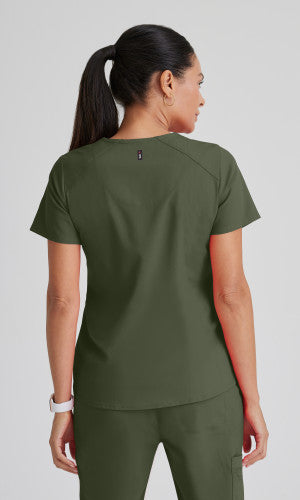 Women's Emma 4-Pocket V-Neck Top GRST011
