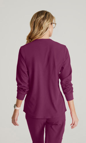 Women's Stability Warm-Up Scrub Jacket