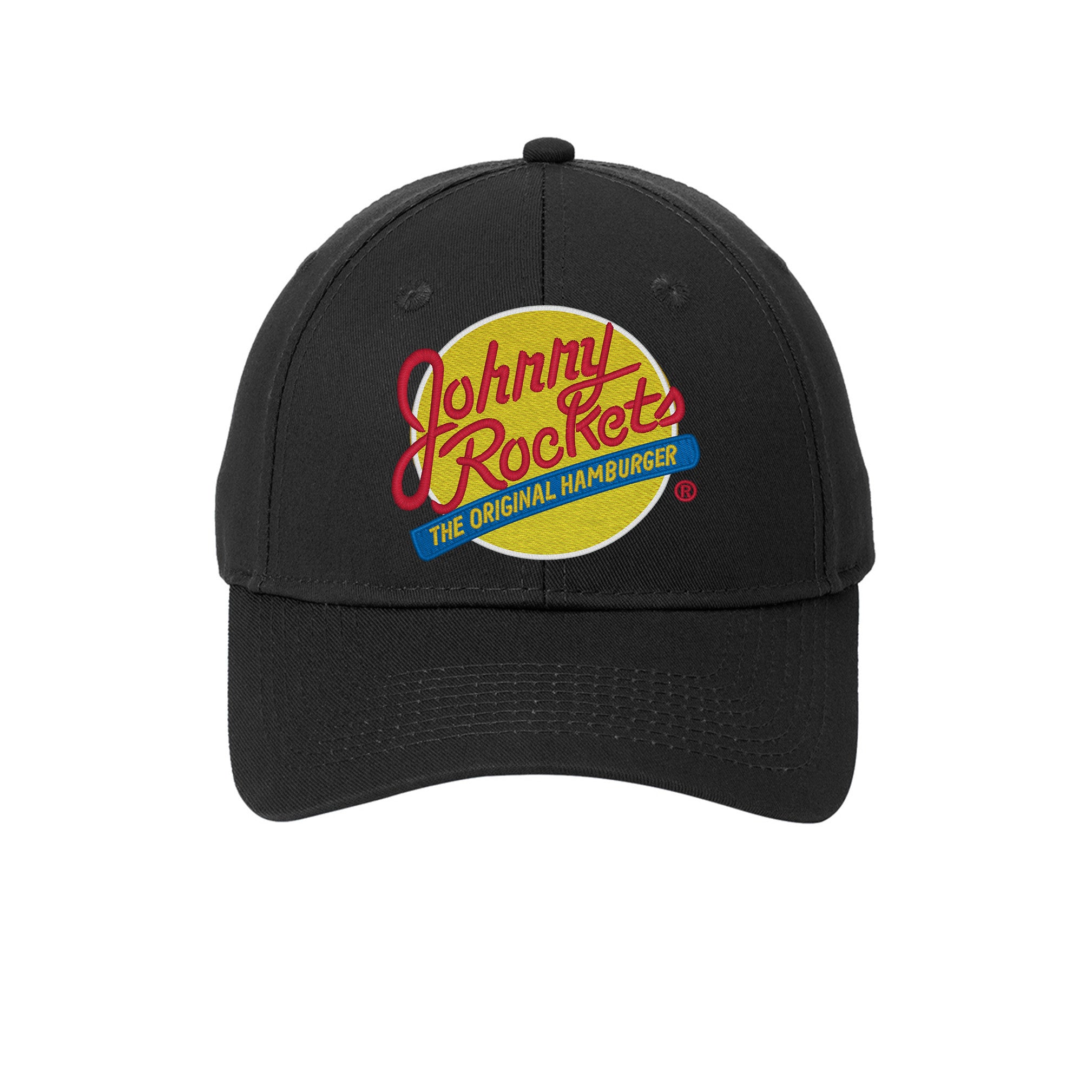 Kitchen Staff Six-Panel Twill Cap w/ Johnny Rockets Logo – AU Teams
