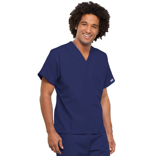 Unisex 1 Pocket V-Neck Tunic 4777