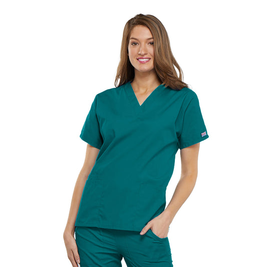 Women's 3-Pocket Traditional Fit V-Neck (4700)