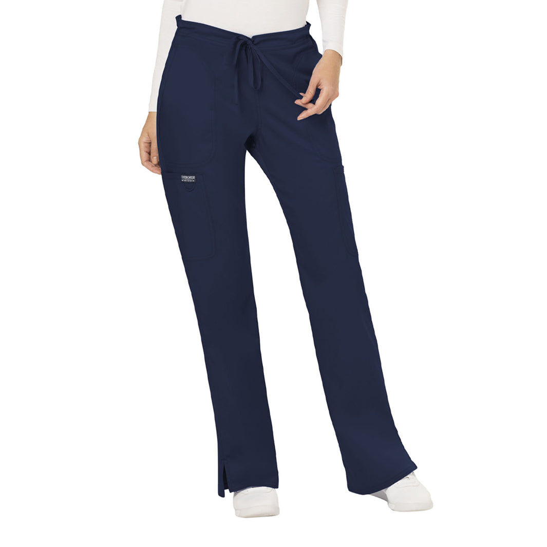 Women's Mid Rise Moderate Flare Drawstring Pant – AU Teams