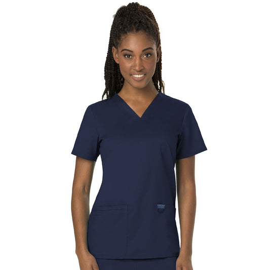 Women's 3-Pocket V-Neck Top (WW620)