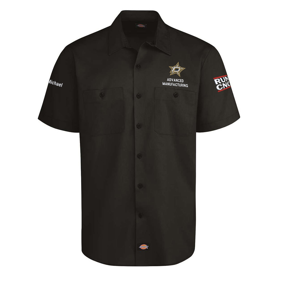 Men's Industrial Worktech Ventilated Short Sleeve Work Shirt