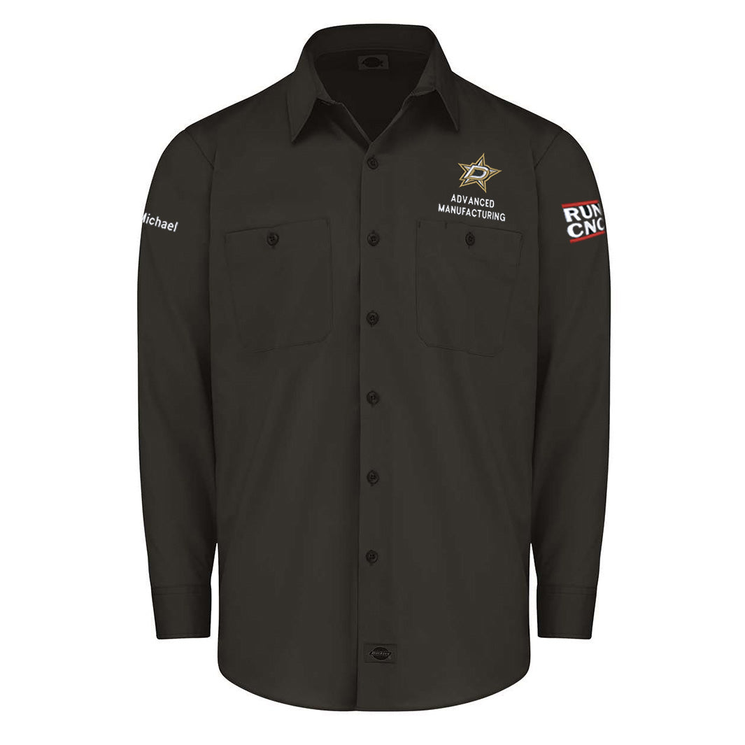 Men's Industrial Worktech Ventilated Long Sleeve Work Shirt