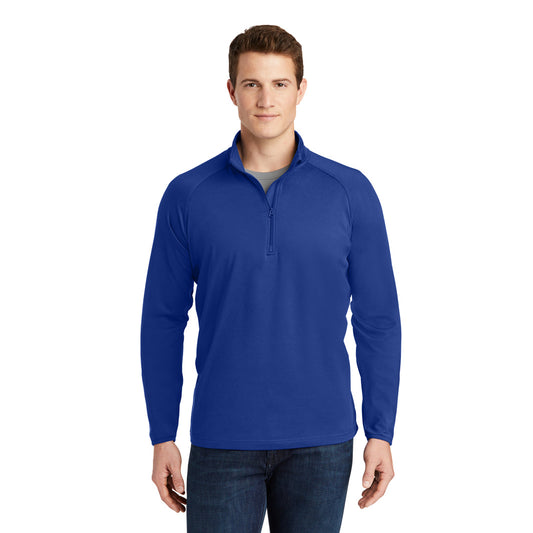 Men's Sport-Wick® Stretch 1/4-Zip Pullover ST850 Froelich Logo