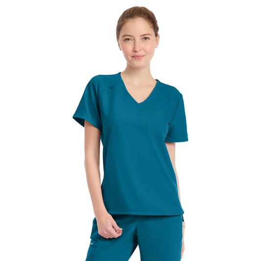 Women's Tuck-in V-Neck Top CK954
