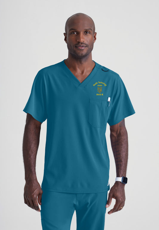 Men's Structure 1-Pocket V-Neck Tuck-In Top SK0112