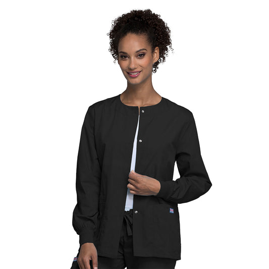 Women's Snap-Front Warm-Up Jacket 4350