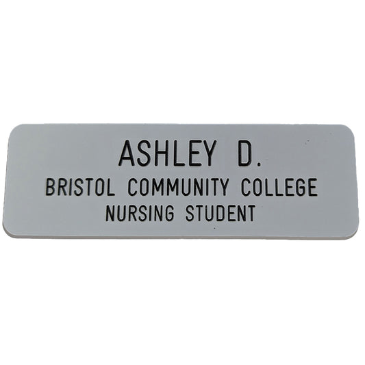 Laminated Pinback Name Badge