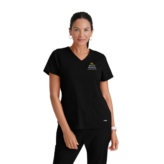 Women's Emma 4-Pocket V-Neck Top GRST011