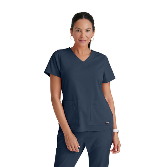 Women's Emma 4-Pocket V-Neck Top GRST011