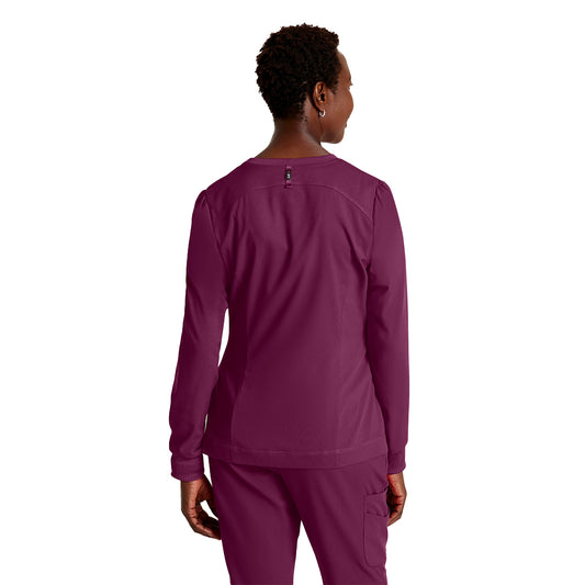 Women's Millie 3-Pocket Crewneck Scrub Jacket