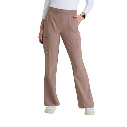 Sky 6-Pocket Jersey Waistband Fit & Flare Pant (GSSP729)