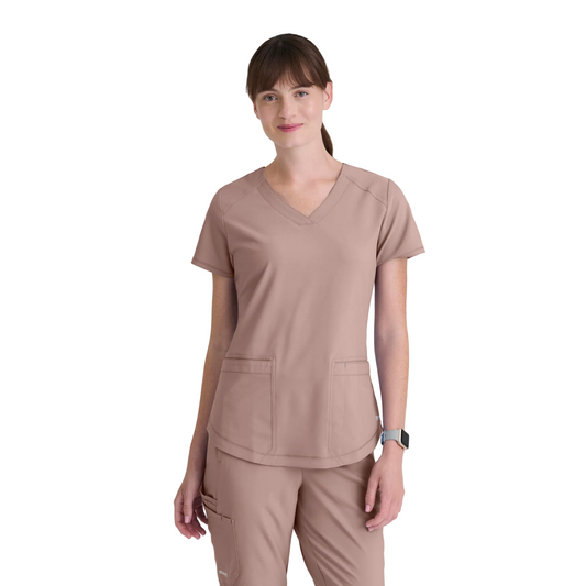 Women's Rhythm 2-Pocket Piped V-Neck Ciclo® Top (GSST180)