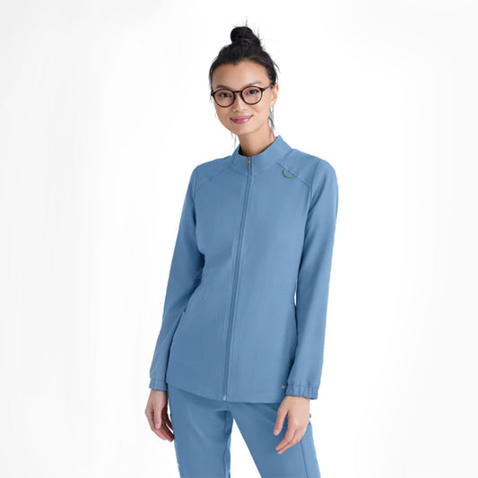 Women's Virtue 3-Pocket Stand-Up Collar CiCLO® Scrub Jacket
