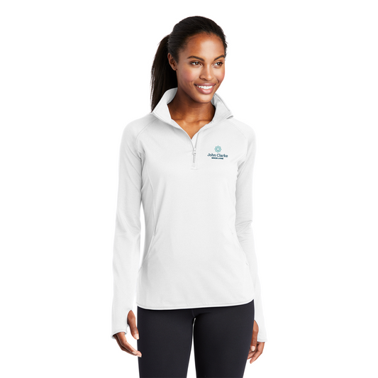 Ladies Sport-Wick® Stretch 1/4-Zip Pullover