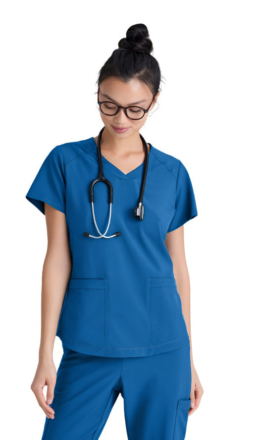 Women's Rhythm 2-Pocket Piped V-Neck Ciclo® Top (GSST180)