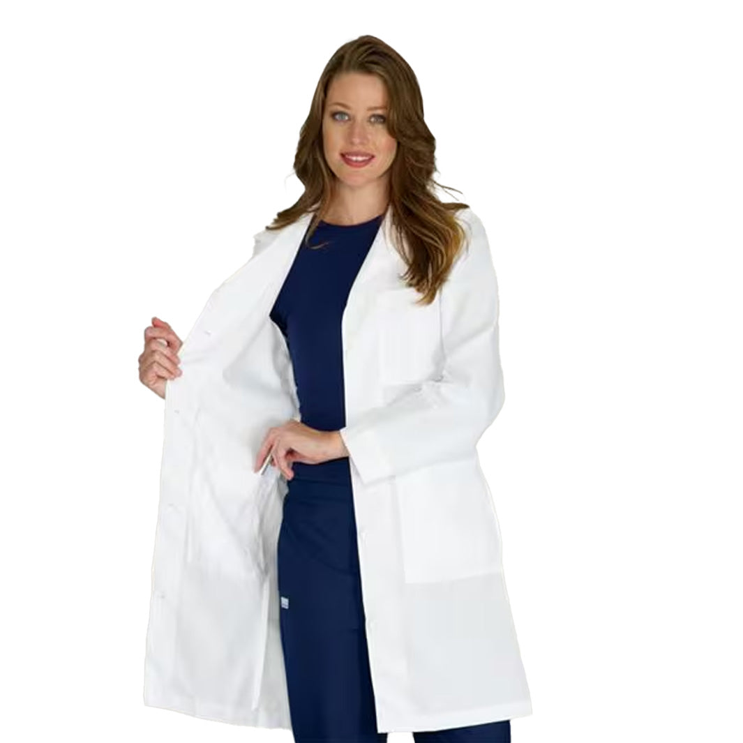 Meta Women's Twill 37" iPad Pocket Lab Coat
