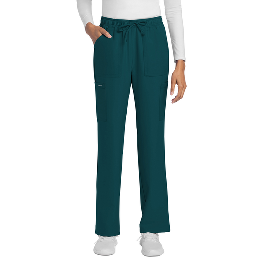 Women's Mid Rise Drawstring Trouser Cargo Pant CK272A