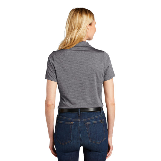 Ladies Shadow Stripe Polo