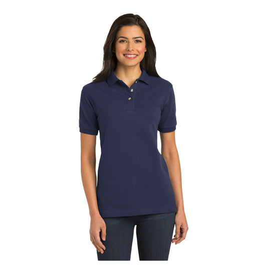 Ladies Heavyweight Cotton Polo
