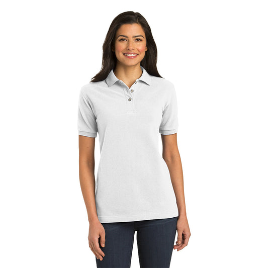 Ladies Heavyweight Cotton Polo