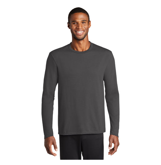 Unisex Long Sleeve Performance Blend Tee