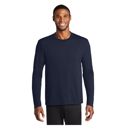 Unisex Long Sleeve Performance Blend Tee