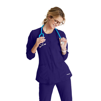 Women's Stability Warm-Up Scrub Jacket - SK401