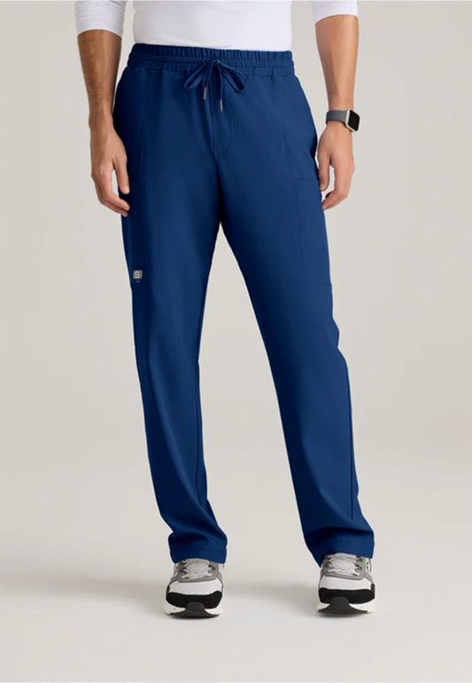 Men's Compass 5-Pocket Elastic Waistband Straight Leg Pant (SKP718)